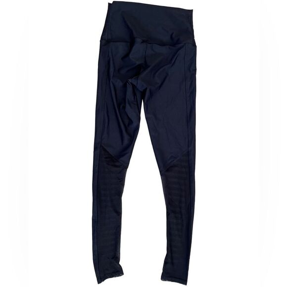 ONZIE Fierce Striped Mesh Leggings, black, size S/M - Picture 7 of 10